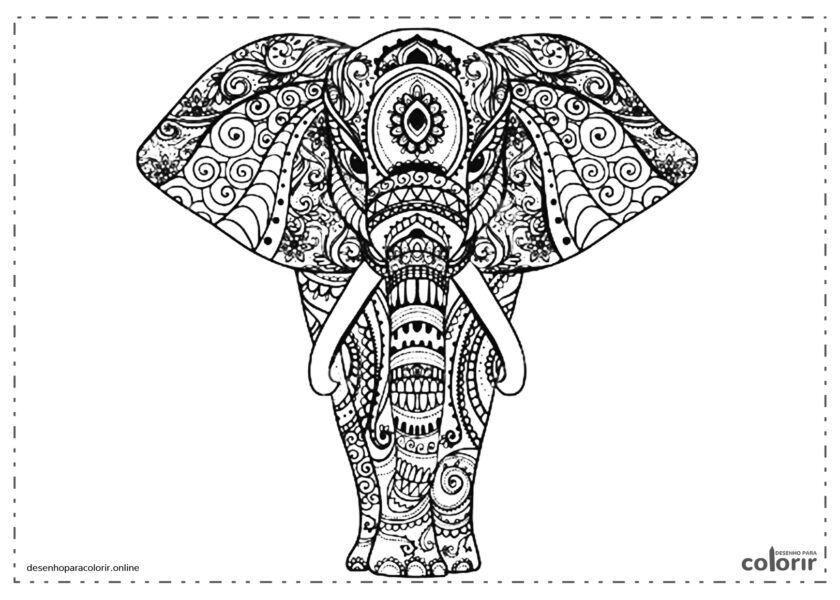 Mandala elefante
