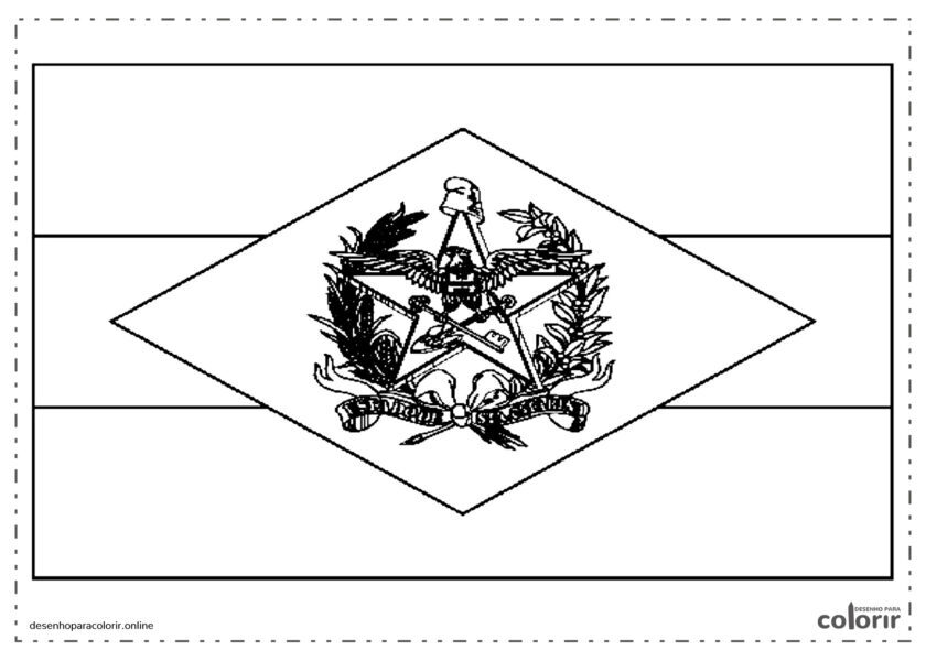 Bandeira de Santa Catarina, Região Sul do Brasil
