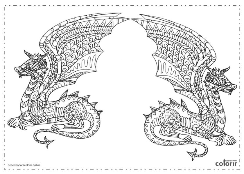 Mandala Dragões