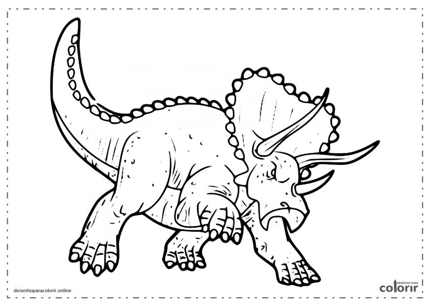 Dinossauro Triceratops