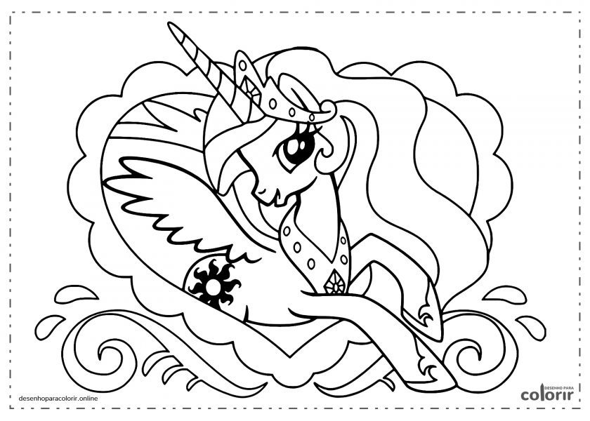 Princesa Celestia de my Little Pony